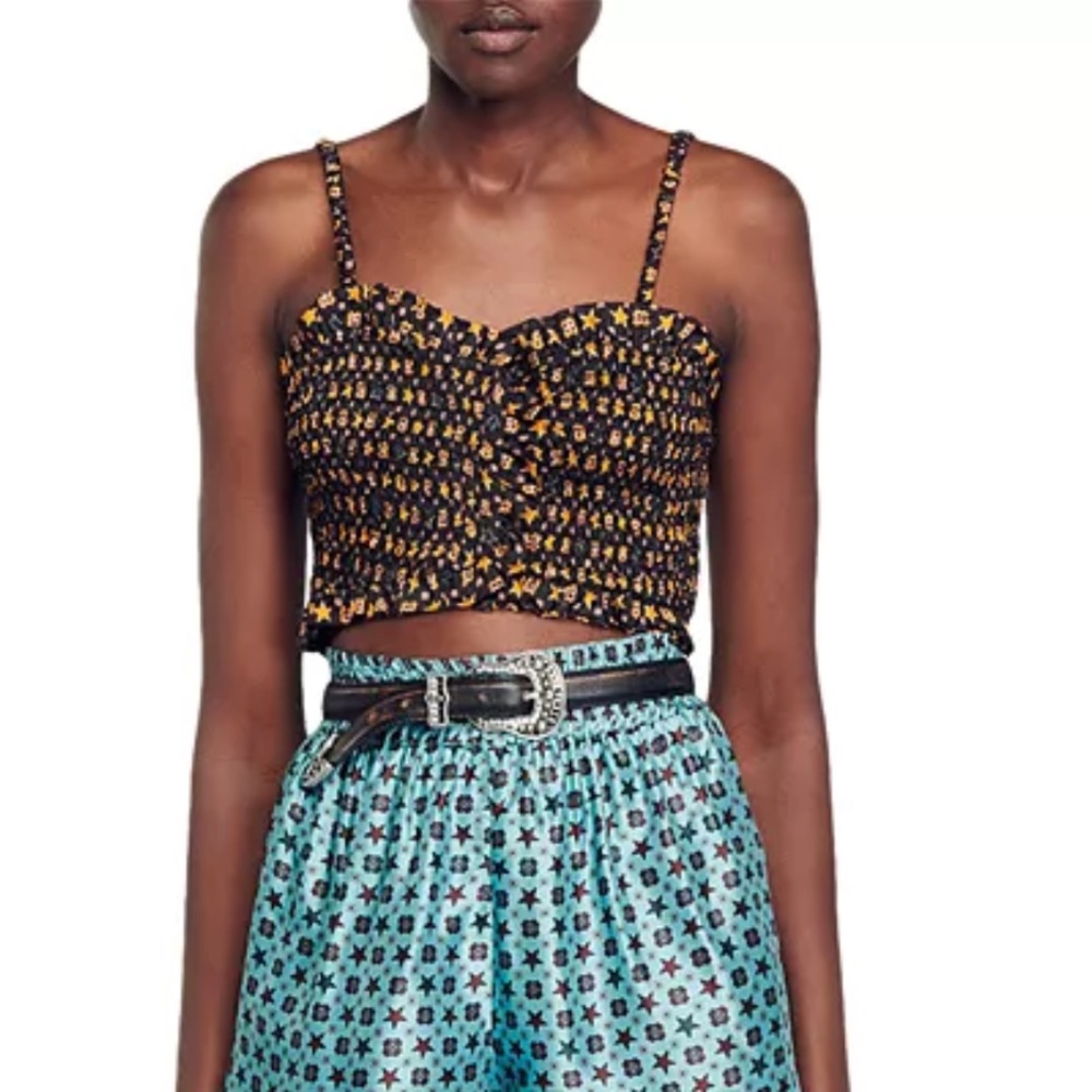 Sandro Carlito Crop Top